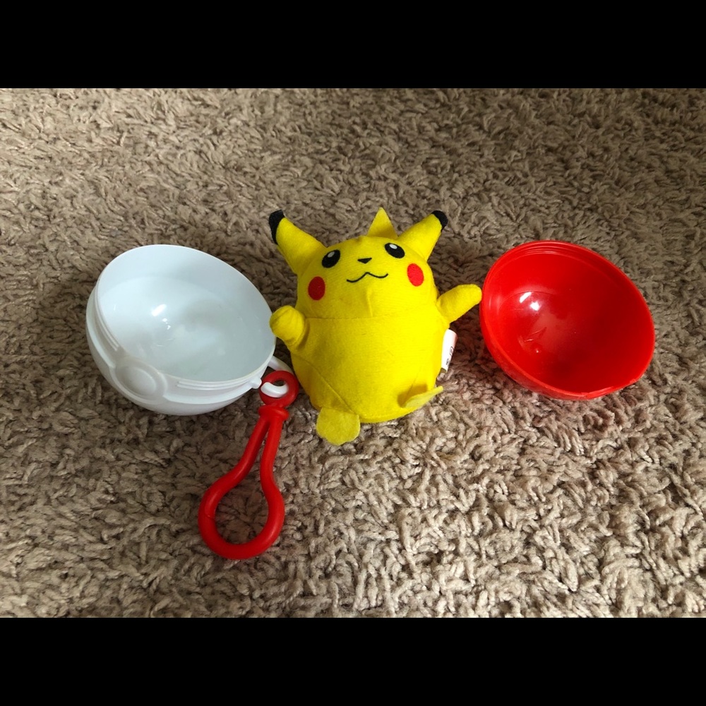 Pokémon Burger King Pikachu Toy